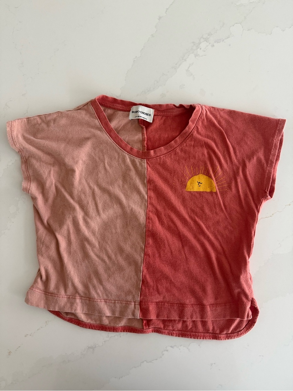 Bobo Choses sun color block top